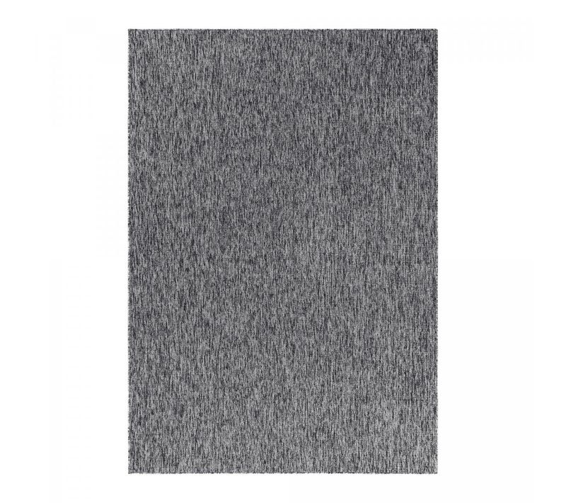 Tapis Salle De Bain 140x200 Tissé Gris Rectangle Motif Uni Sakrda