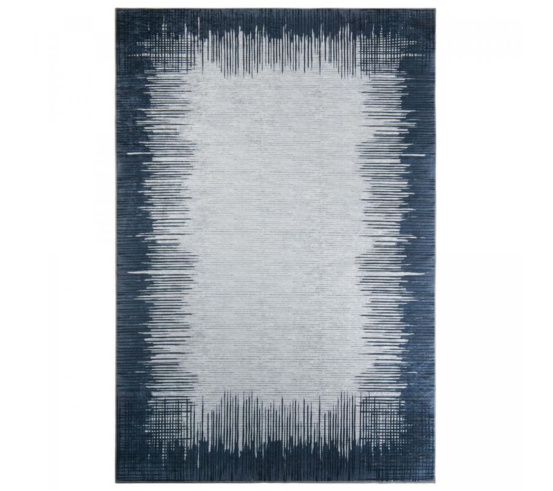 Tapis De Salon 200x290 Lyn11 Flona Noir, Facile D'entretien