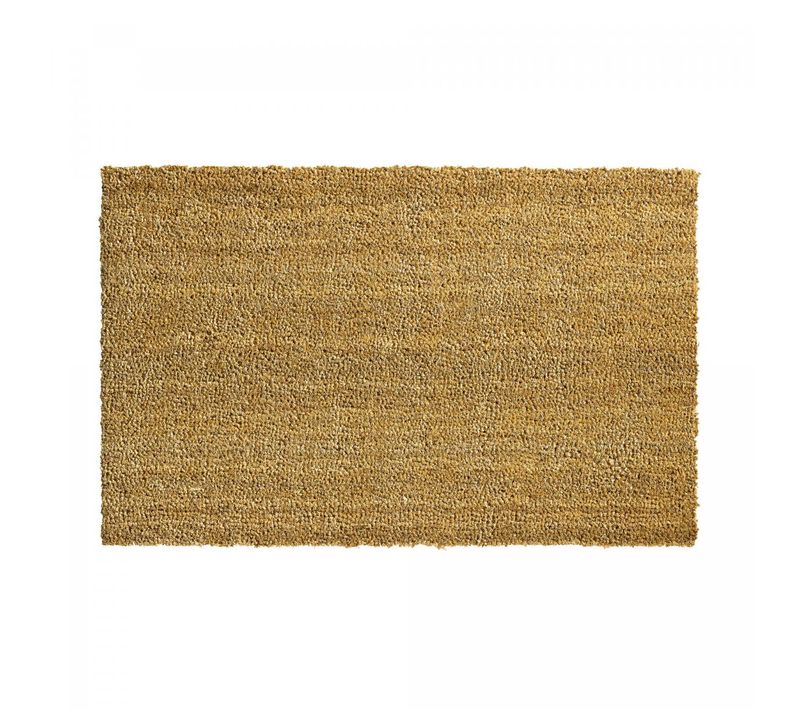 Paillasson 100x200 Tissé En Coco Motif Uni Eco Coco Beige