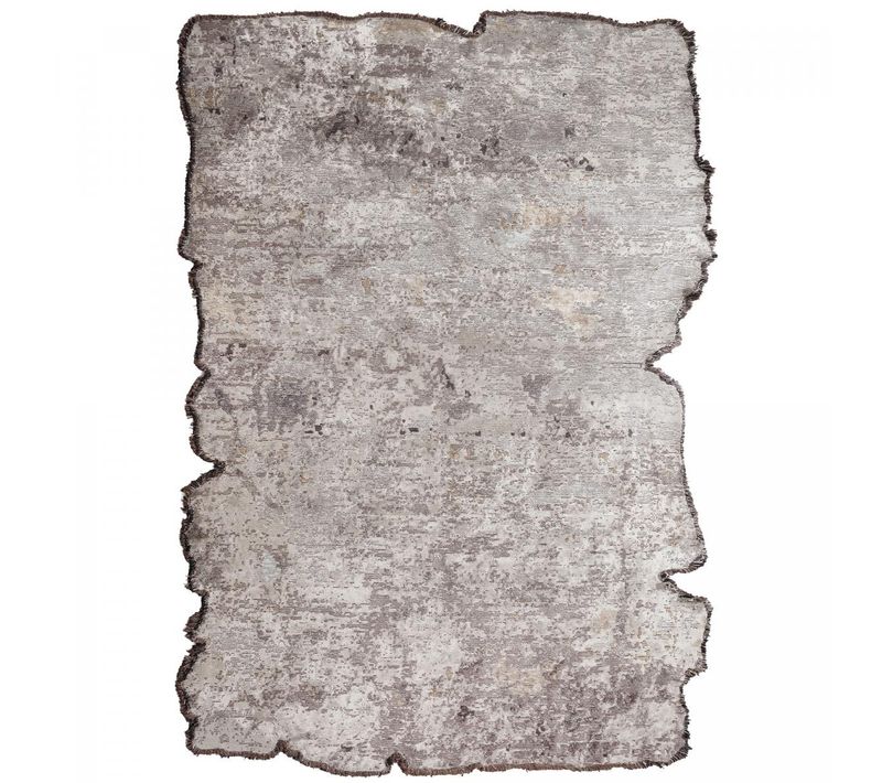 Tapis Salon Kilim En Coton, 200 X 300 Cm, Forme Originale, Beige Et Marron