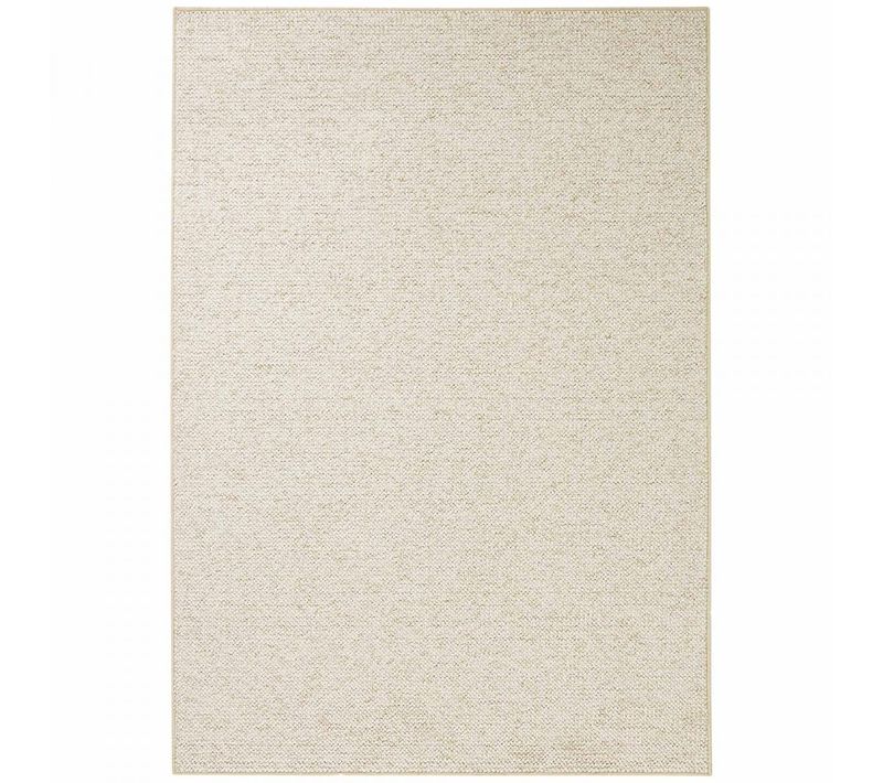 Tapis Salon 200 X 300 Cm, Beige, Motif Faux Uni, Tufté Main Poils Ras, Tufti Confort Et Design Épuré