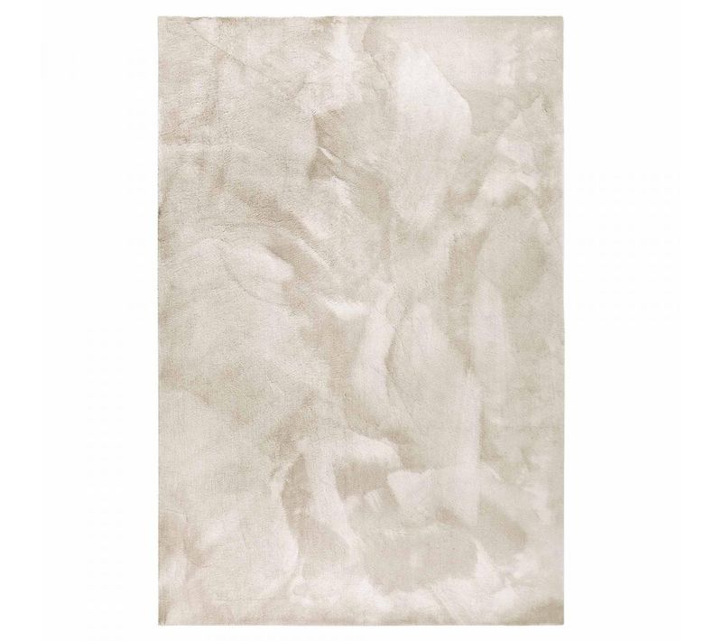 Tapis Salon 200 X 290 Cm, Abstrait Motif Graphique, Beige, Structure Dense Et Confortable, Leon