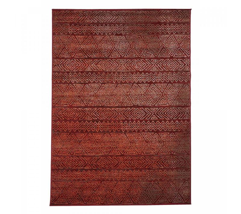 Tapis Berbère 240x330 Tissé Motif Ethnic Lyn1 Chila Rouge