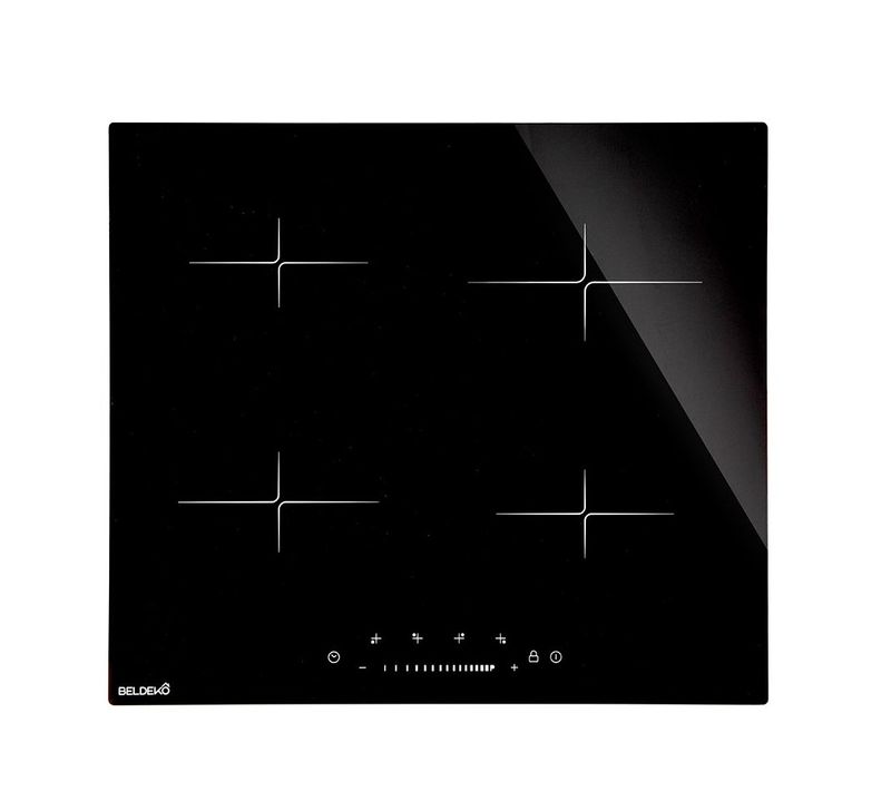 Beldeko Table De Cuisson Induction 4 Foyers Slider Et Minuterie 7900 Watts