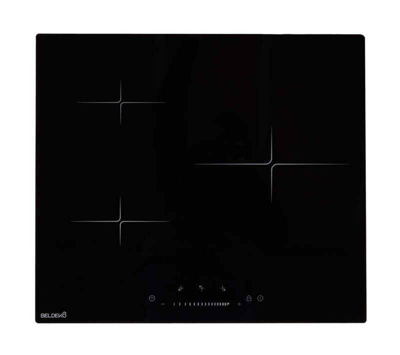 Beldeko Plaque Induction 3 Foyers Slider Avec Minuterie -  Booster - 1 Grand Feu De 280 Mm