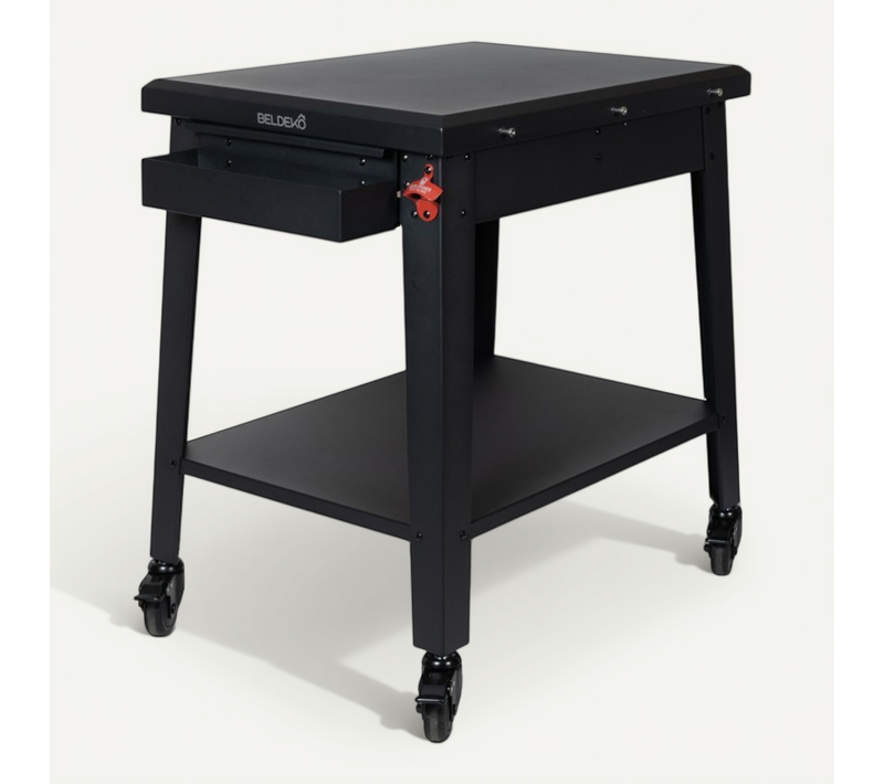 Beldeko Table À Roulettes Pour Four À Pizza Et Bbq - Marque Française