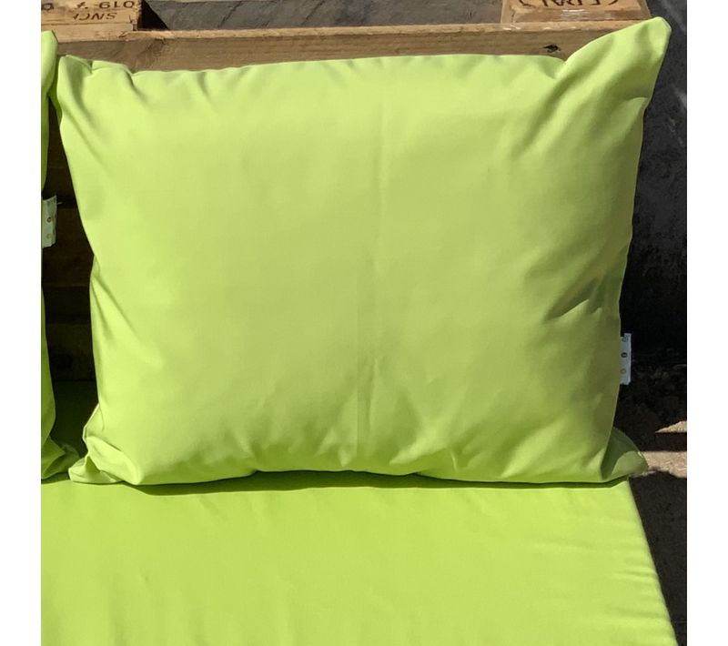 Housse De Coussin Extérieur - 50x60 Cm - Vert Clair