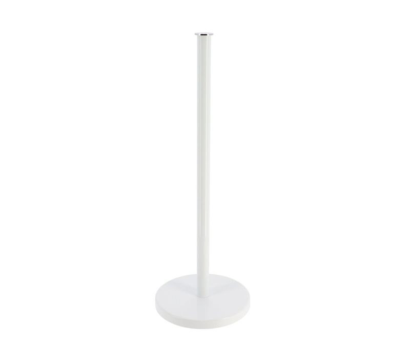 Support Réserve Papier Toilette Wc En Métal Blanc H 42 Cm