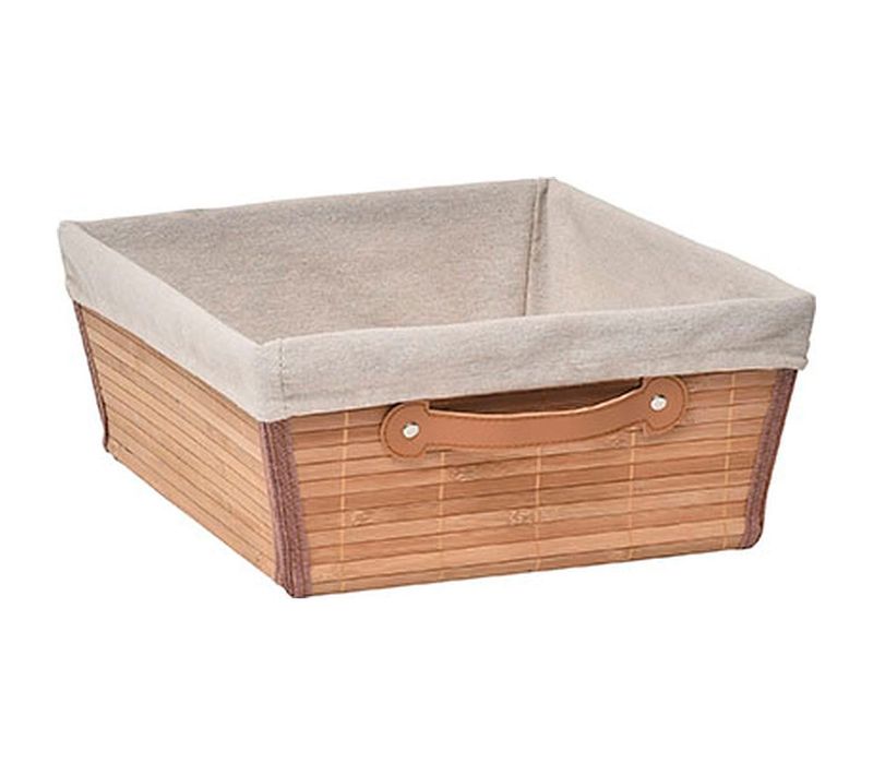 Panière dressing en bambou GM  Naturel