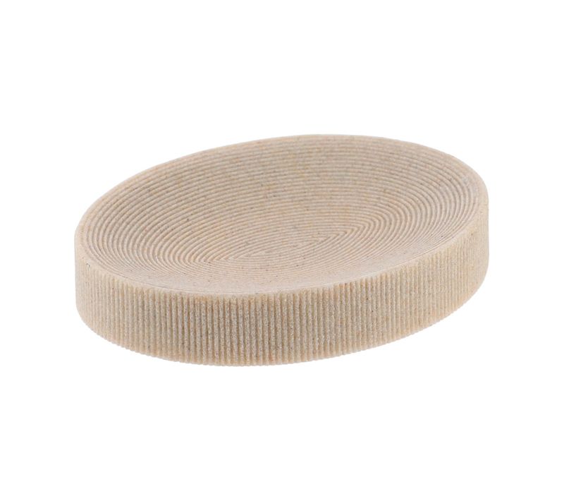 Porte-savon En Résine Beige