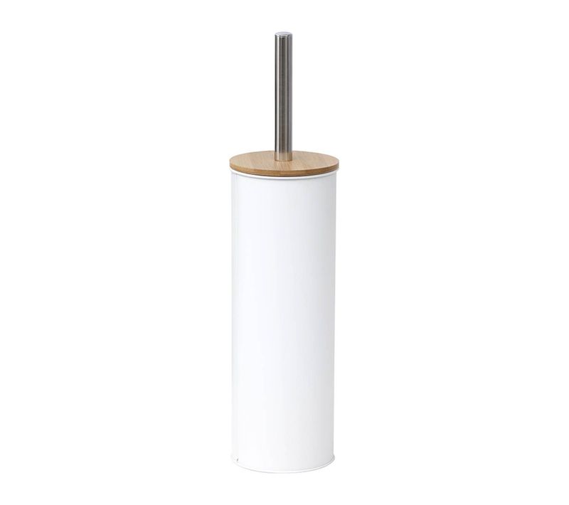 Brosse WC  Blanc/bois