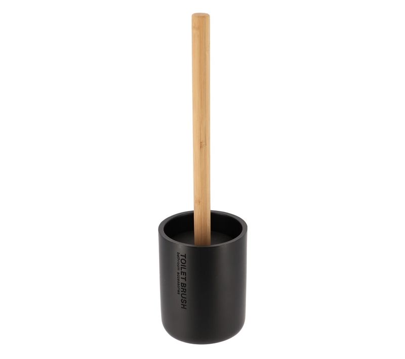 Brosse WC  Noir / Naturel