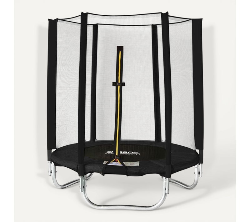 Trampoline De Jardin Noir Myjump 1,40 M