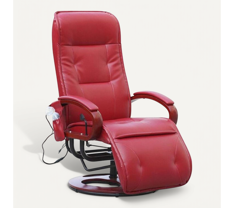 Fauteuil Relax Massant Londres Rouge