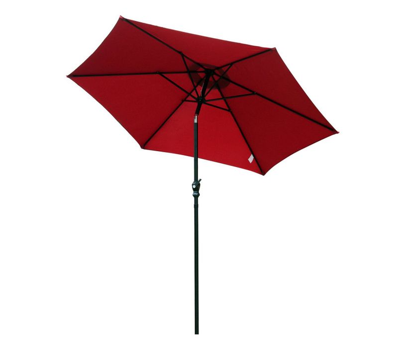 Parasol Circulaire Eva Rouge
