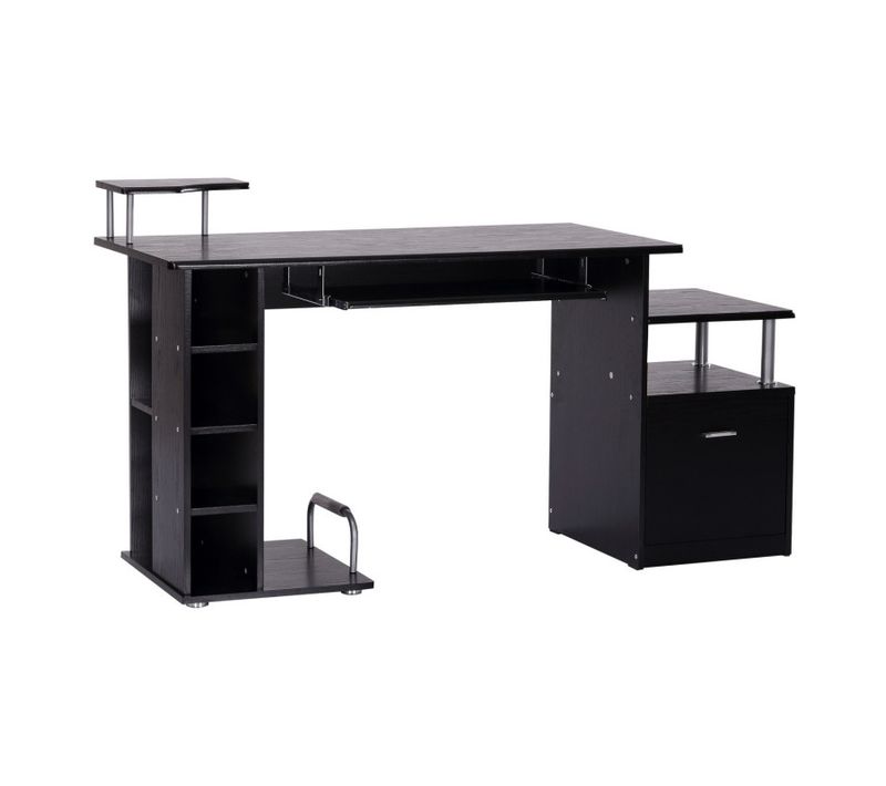 Bureau Informatique Tropicolo Noir