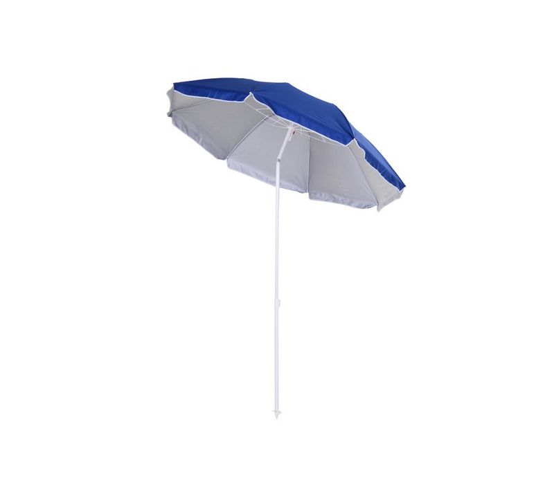Parasol Octogonal De Plage Adriatik Bleu