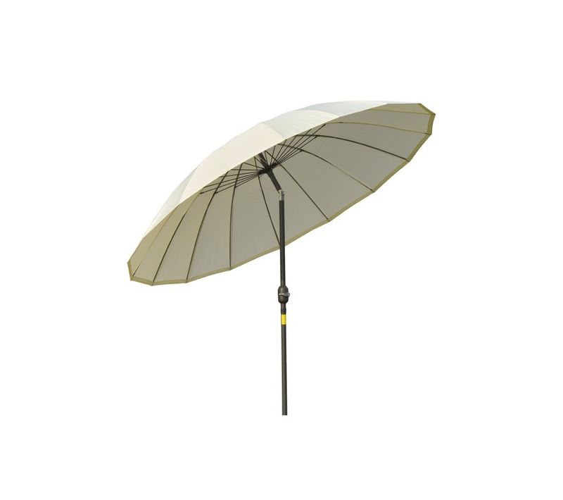 Parasol Rond Inclinable Hastings Blanc