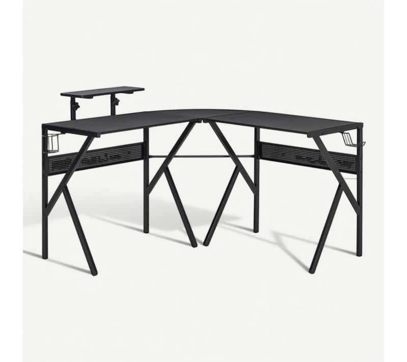 Bureau Gaming D'angle Klee Noir