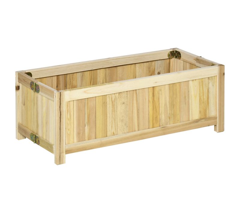Jardinière Sur Pieds Pliable Bertrand Bois De Sapin