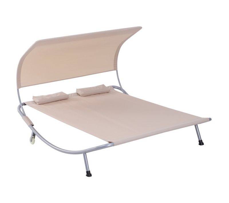 Lit De Jardin 2 Places Claudia Marron