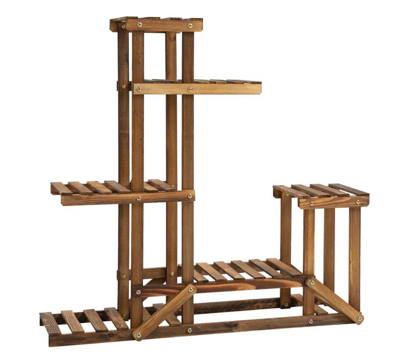 Étagère à Pots De Fleurs Huguette Bois