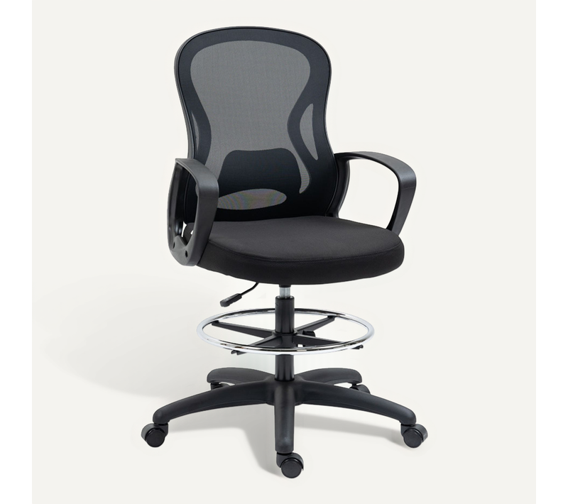 Chaise De Bureau Philip Noire