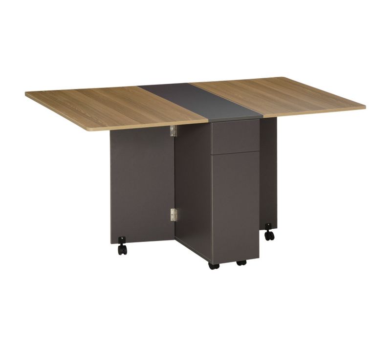 Table Pliable Juan Bois Et Gris