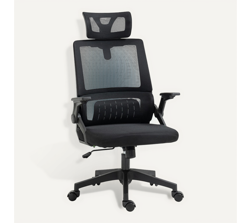 Fauteuil De Bureau Ergonomique Naomi Noir
