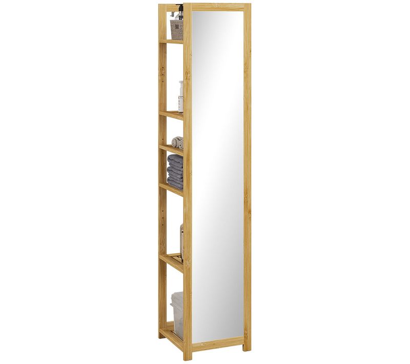 Etagère De Salle De Bain Jakarta Bambou