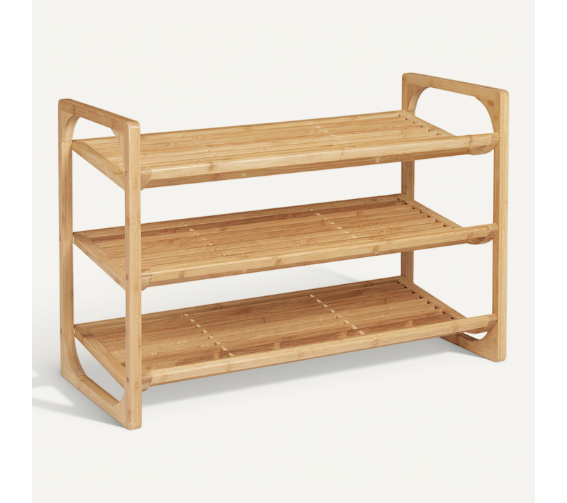 Etagère à Chaussures Gil Bambou Naturel