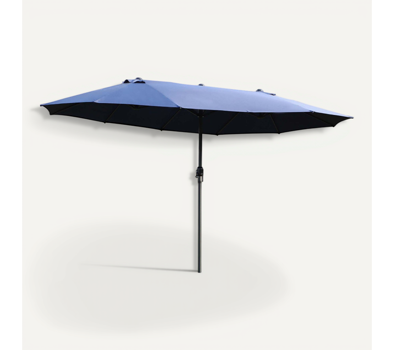 Parasol Droit De Jardin XXL Variolu Bleu