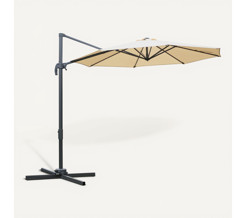 Parasol Déporté Octogonal Balny Beige