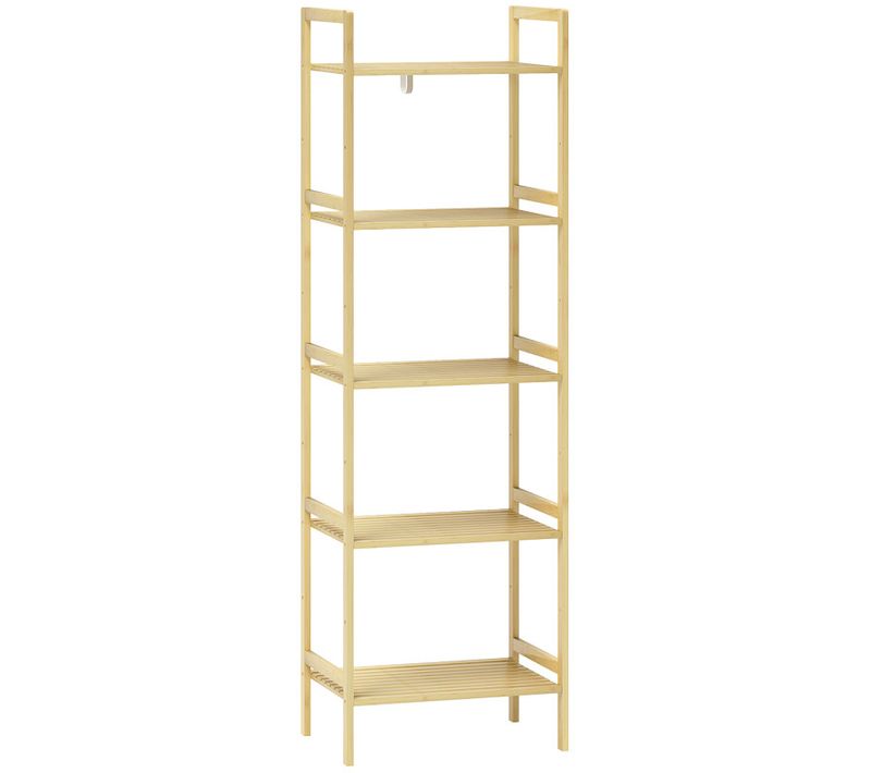 Etagère Salle De Bain 5 Niveaux Colina Bambou