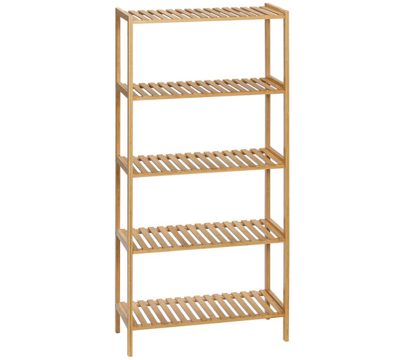 Etagère Échelle 5 Niveaux Nilla Bambou