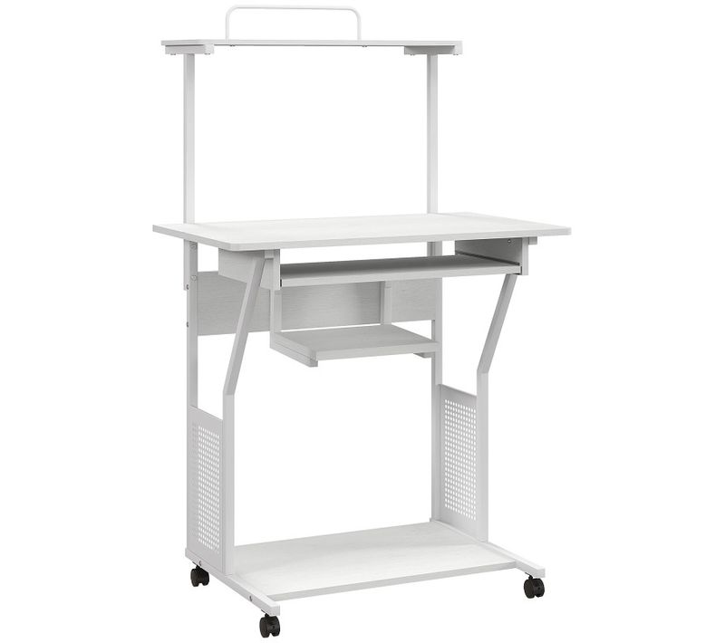 Station De Travail Mobile Avec Tablette Mobilex Blanc