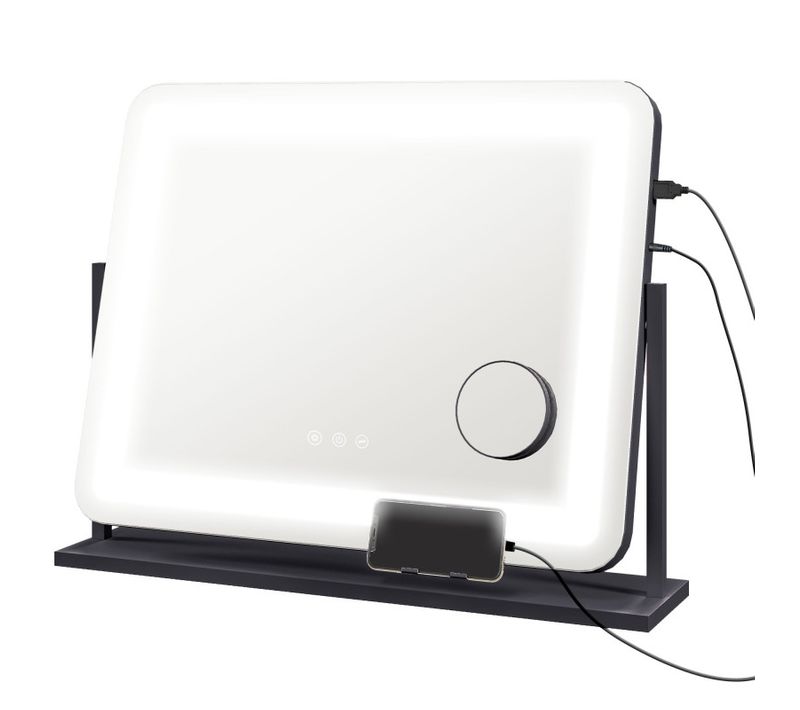 Miroir Lumineux LED 3 Modes D'éclairage Lumea Port Charge USB