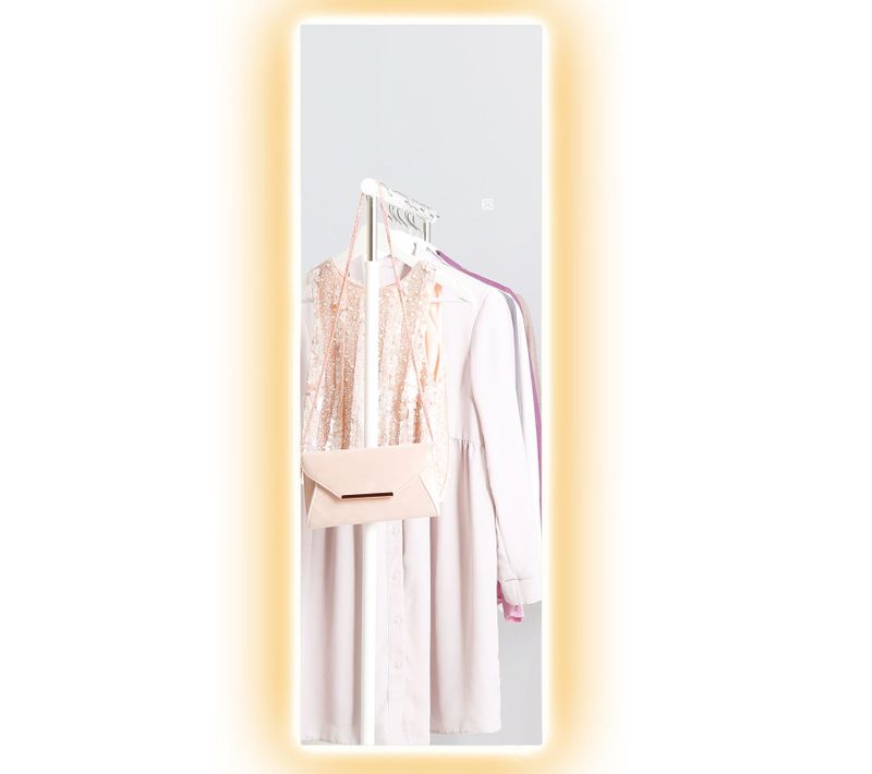 Miroir Mural LED 40l X 120h Cm Dario Tactile