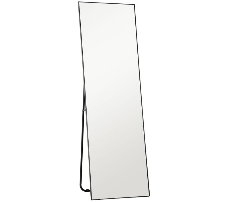 Grand Miroir Pleine Longueur Rectangulaire 50 X 160 Cm Marzio Noir