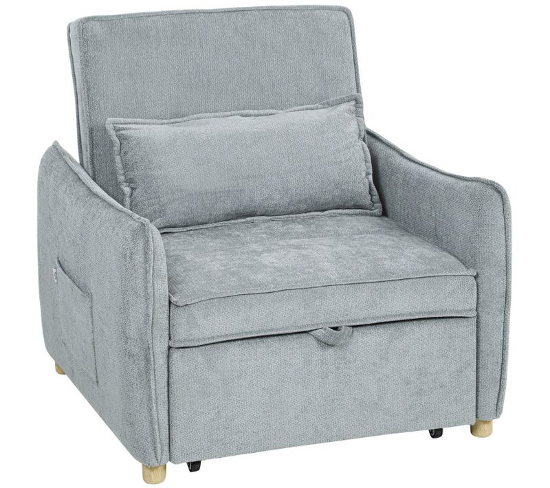 Fauteuil Convertible 3-en-1 Godhav Gris