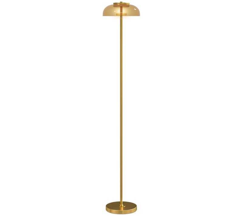 Lampadaire Sur Pieds Style Vintage Vinty Laiton
