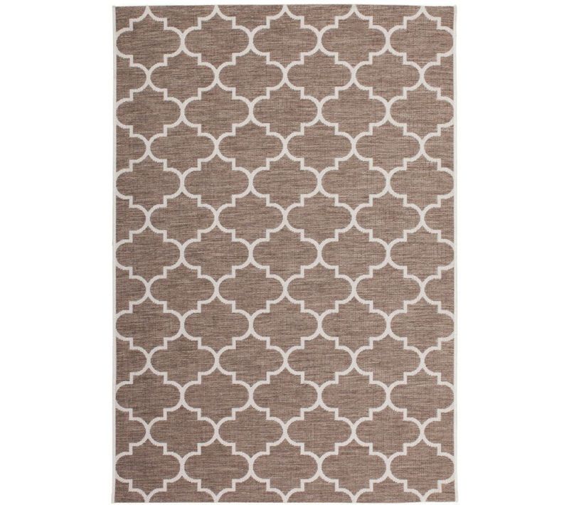 Tapis Extérieur Indonesie Batu Beige 120 X 170 Cm Gris