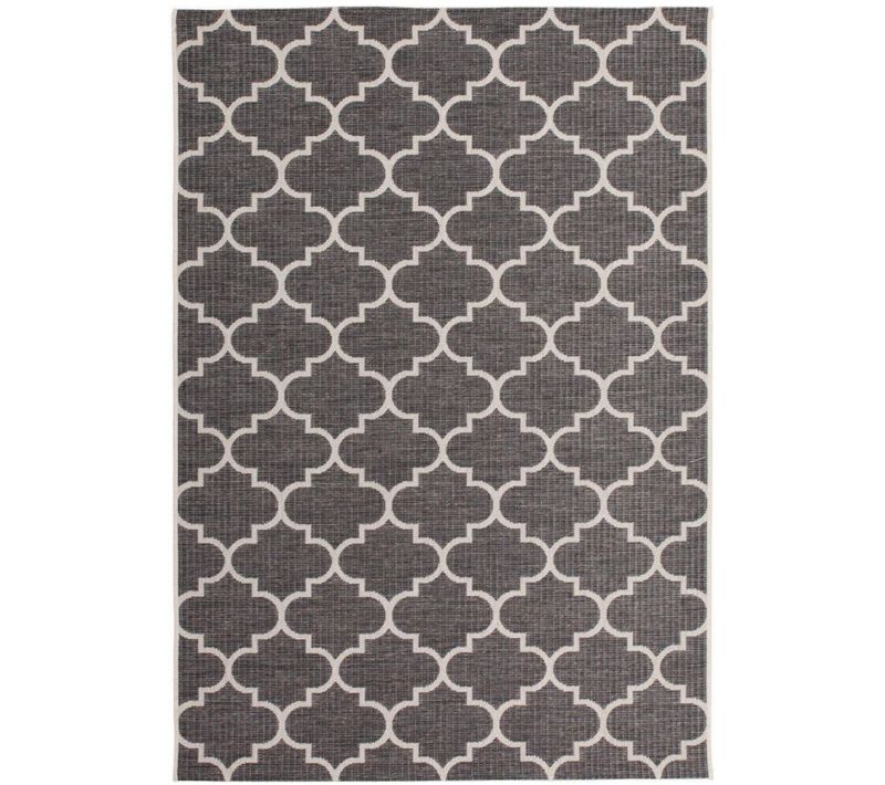 Tapis Extérieur Indonesie Batu Gris 120 X 170 Cm Gris