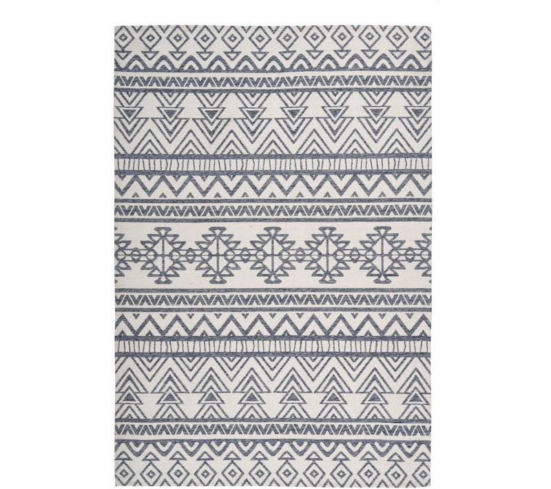 Tapis Extérieur Yoga 500 Anthracite Ivoire 80 X 150 Cm Gris