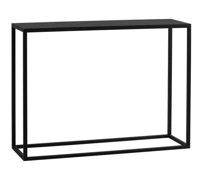 Console Métal Noir 100x30x75cm