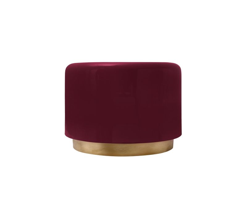 Table D’appoint Ronde En Métal Baie 51,5x51,5x43cm