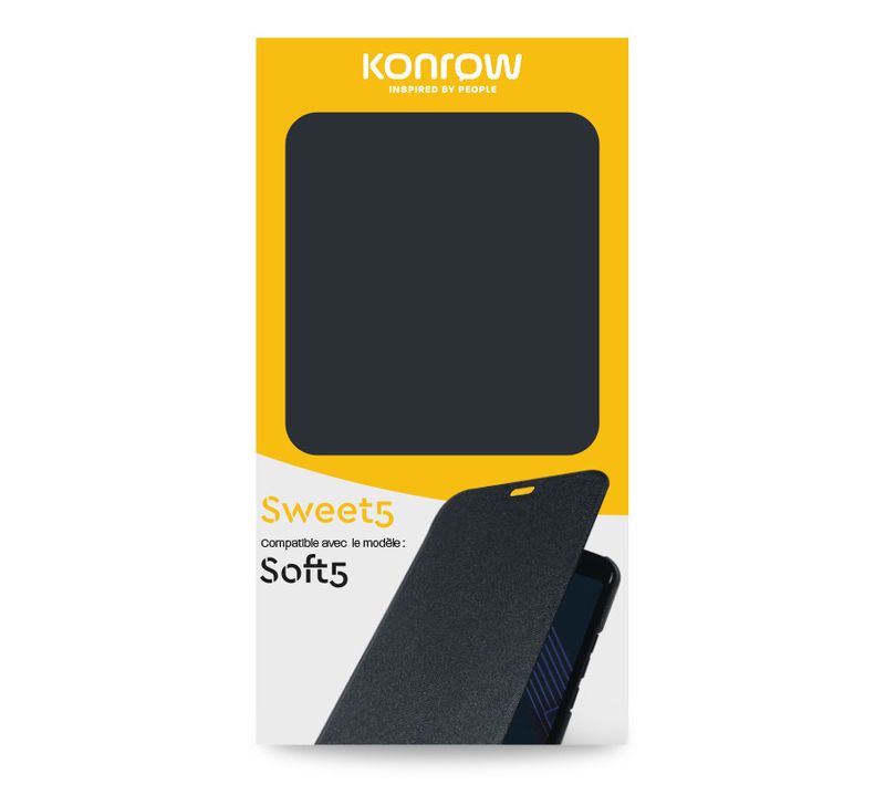 Flipcover Pour  Sweet 5 (compatible Soft5)
