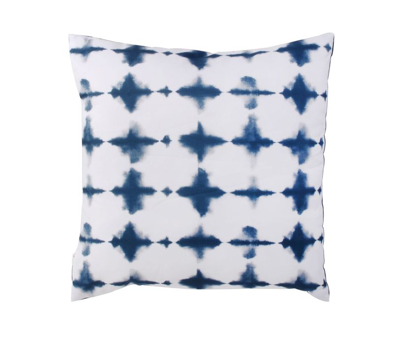 Coussin De Jardin Design Bord De Mer Azur - L. 40 X L. 40 Cm - Blanc
