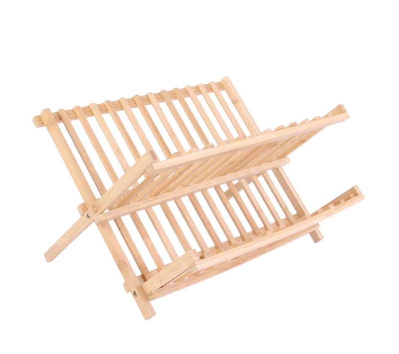 Egouttoir à Vaisselle En Bambou Cook - Beige