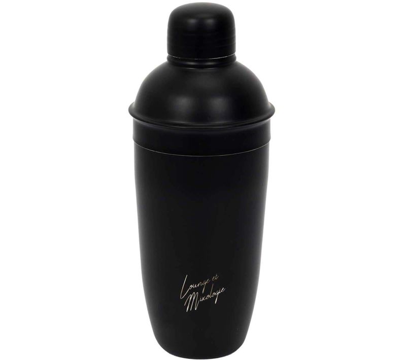 Shaker à Cocktail En Inox Noir 62 Cl